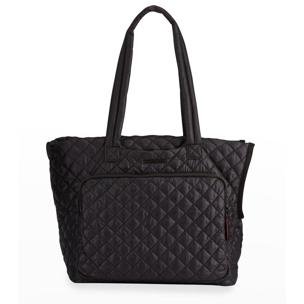 MZ Wallace Metro Quilted Dog/Pet Carrier Tote Travel Bag Black—Hard to Find